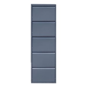 Jessan 5 li Metal Ayakkabılık Antrasit