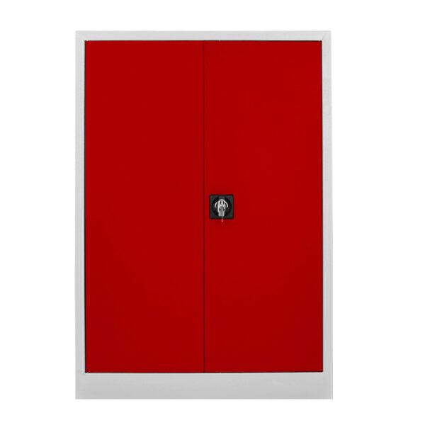 Jessan Ofis 130 luk Dosya Dolabı Gri-Kırmızı