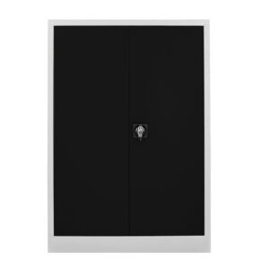 Jessan Ofis 130 luk Dosya Dolabı Gri-Siyah